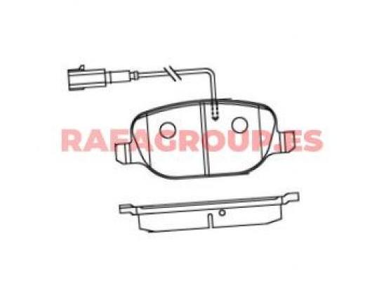 RG6907 - Pastillas de freno